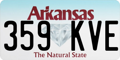 AR license plate 359KVE