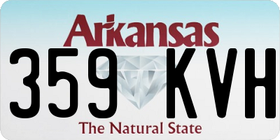 AR license plate 359KVH