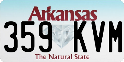 AR license plate 359KVM