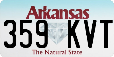 AR license plate 359KVT