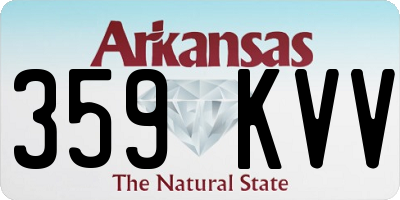 AR license plate 359KVV