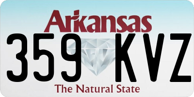 AR license plate 359KVZ