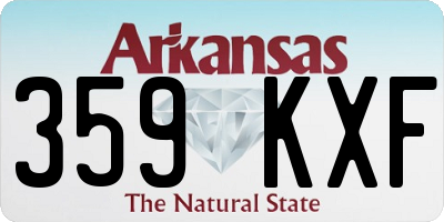 AR license plate 359KXF
