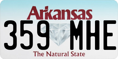 AR license plate 359MHE