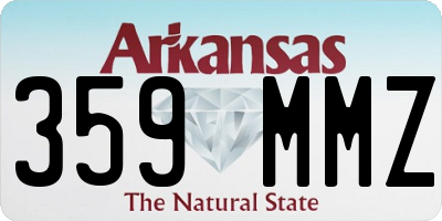 AR license plate 359MMZ