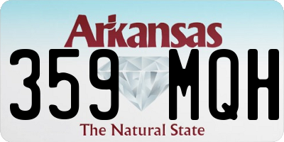 AR license plate 359MQH