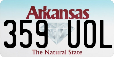 AR license plate 359UOL