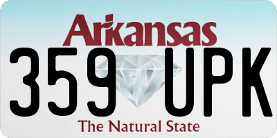 AR license plate 359UPK