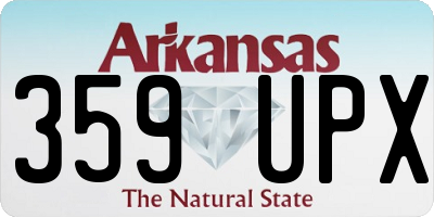 AR license plate 359UPX