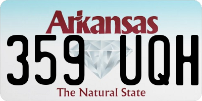 AR license plate 359UQH