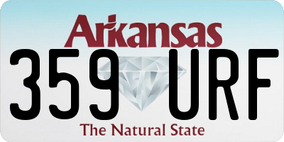 AR license plate 359URF