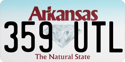 AR license plate 359UTL