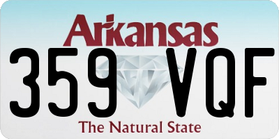 AR license plate 359VQF