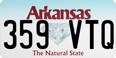 AR license plate 359VTQ
