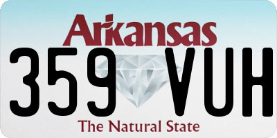 AR license plate 359VUH