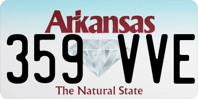 AR license plate 359VVE