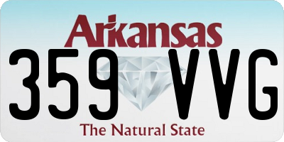 AR license plate 359VVG