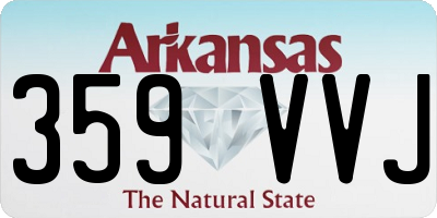 AR license plate 359VVJ