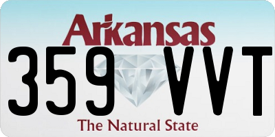 AR license plate 359VVT