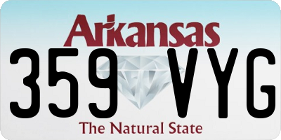 AR license plate 359VYG
