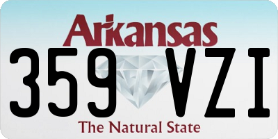 AR license plate 359VZI