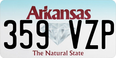 AR license plate 359VZP