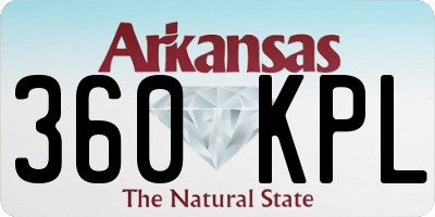 AR license plate 360KPL