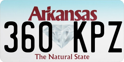 AR license plate 360KPZ