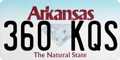 AR license plate 360KQS