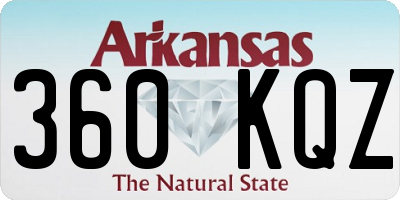 AR license plate 360KQZ