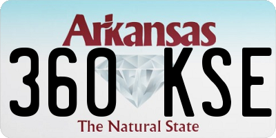 AR license plate 360KSE