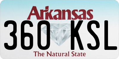 AR license plate 360KSL