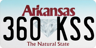 AR license plate 360KSS