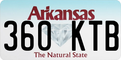 AR license plate 360KTB