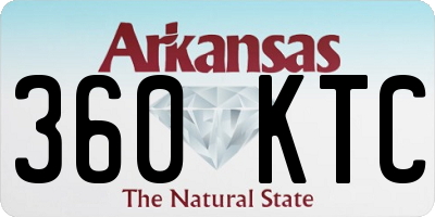 AR license plate 360KTC