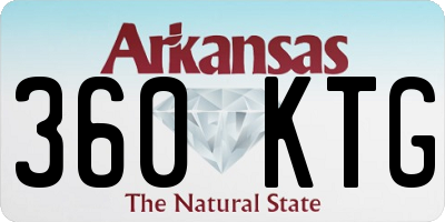 AR license plate 360KTG