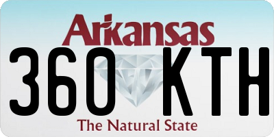 AR license plate 360KTH