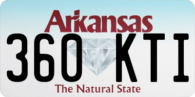 AR license plate 360KTI