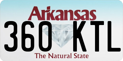 AR license plate 360KTL