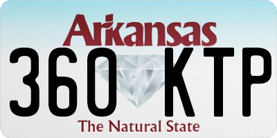 AR license plate 360KTP