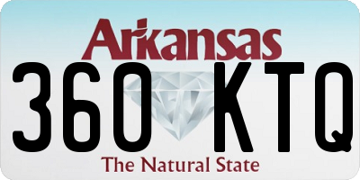 AR license plate 360KTQ