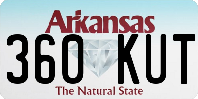 AR license plate 360KUT