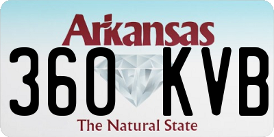 AR license plate 360KVB