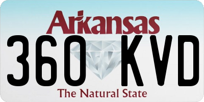 AR license plate 360KVD