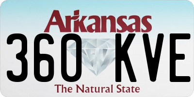 AR license plate 360KVE