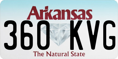 AR license plate 360KVG
