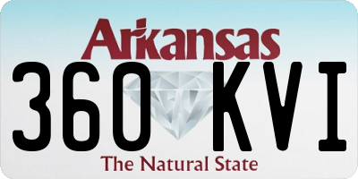 AR license plate 360KVI