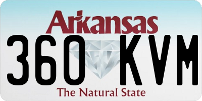 AR license plate 360KVM
