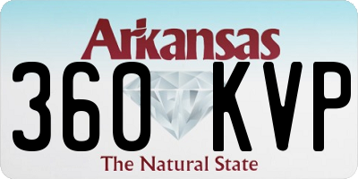 AR license plate 360KVP