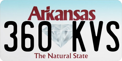 AR license plate 360KVS